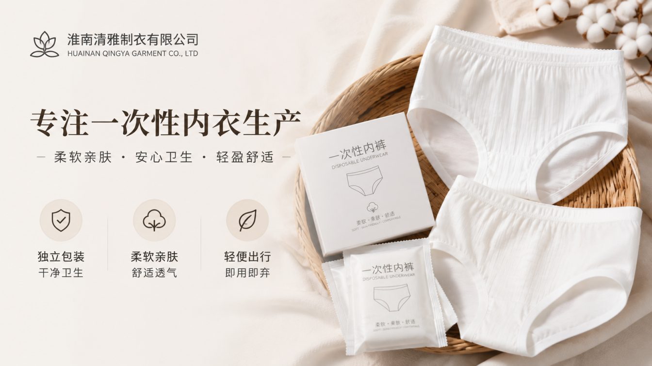 河源为多渠道提供日抛内衣方案